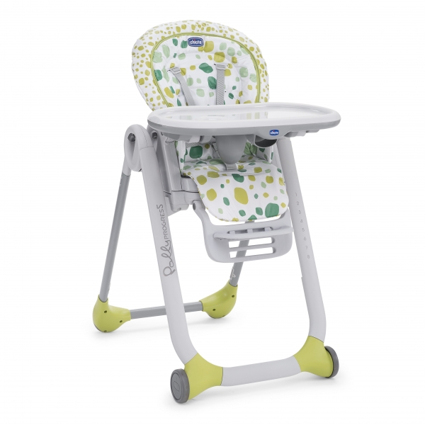 Chicco Chaise Haute Polly Progres 5 Kiwi Made In Bébé