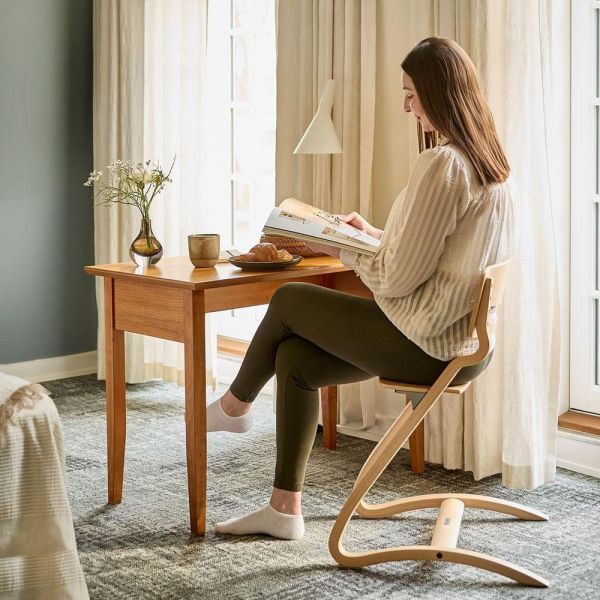 Chaise haute Leander Louie . Hêtre