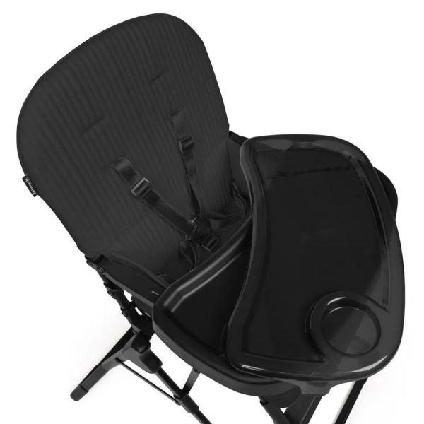 Chaise haute pliante Sit N Go Black