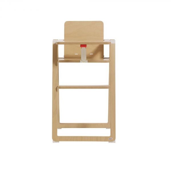 Chaise haute ultra-plate bois hêtre