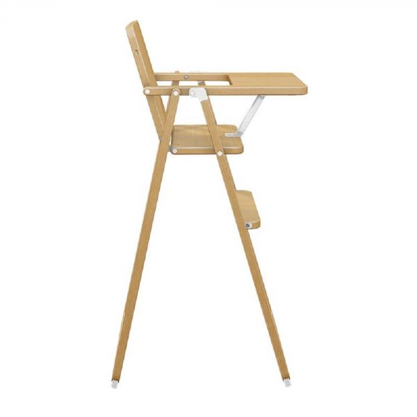 Chaise haute ultra-plate bois hêtre
