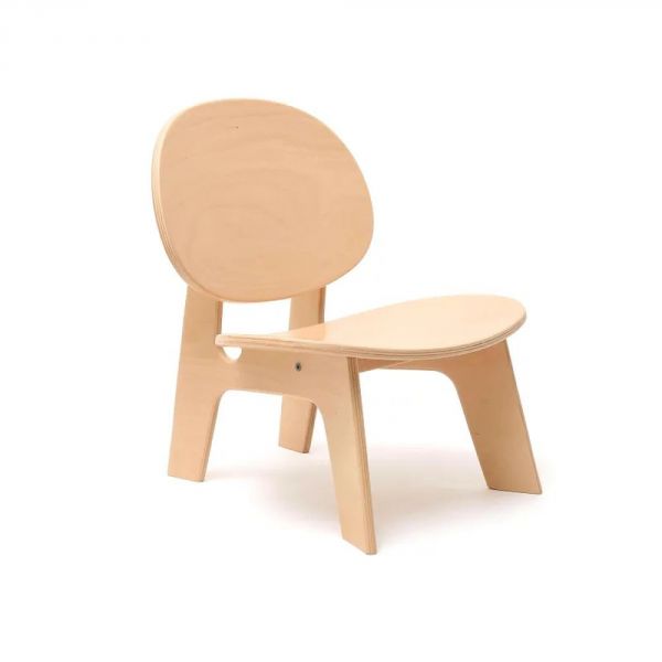 Chaise basse en bois Hiro