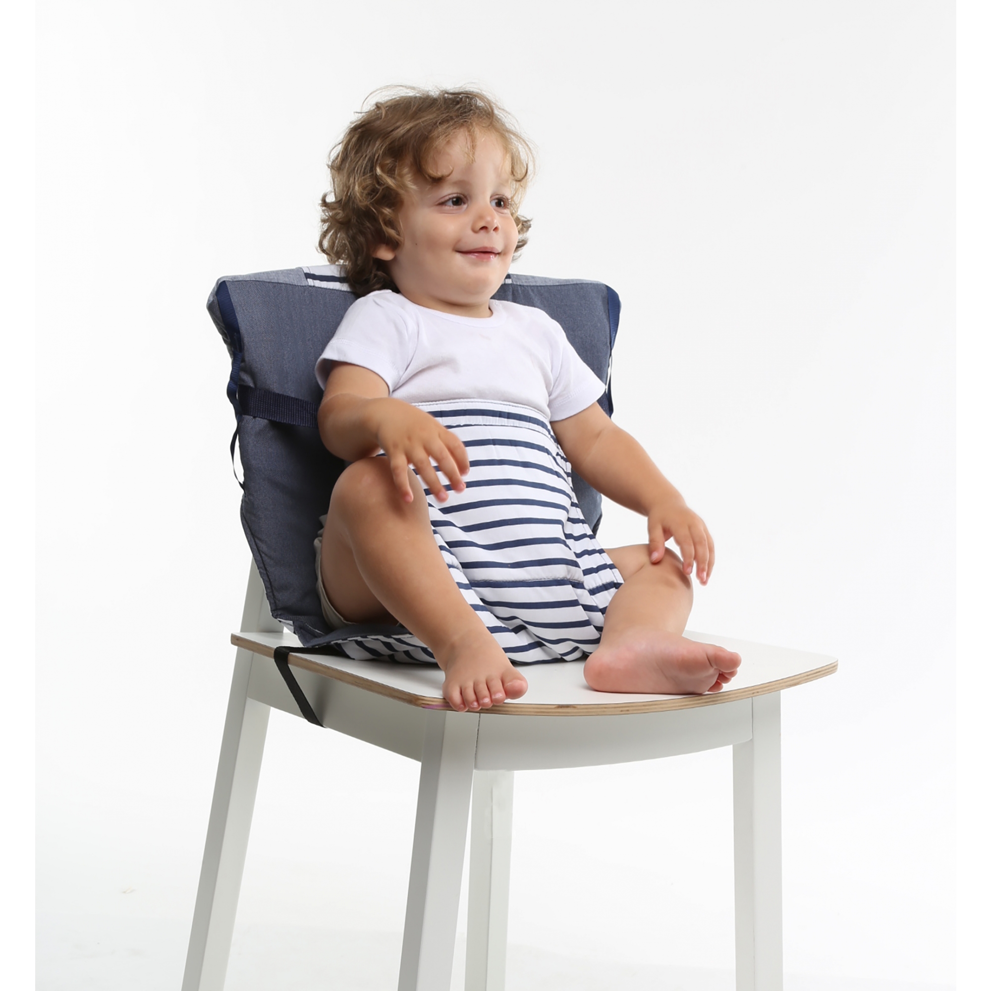 Baby To Love Chaise Haute Nomade Denim Made In Bebe Baby To Love Chaise Haute Nomade Denim Made In Bebe