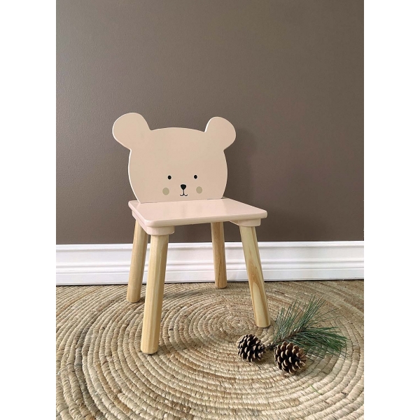 Chaise enfant ours