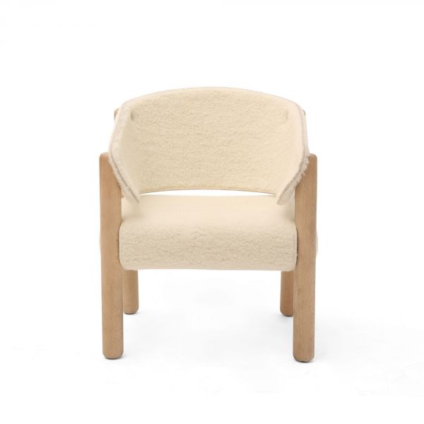 Chaise enfant SABA fur en hêtre brut