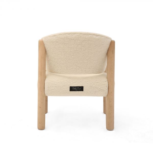 Chaise enfant SABA fur en hêtre brut