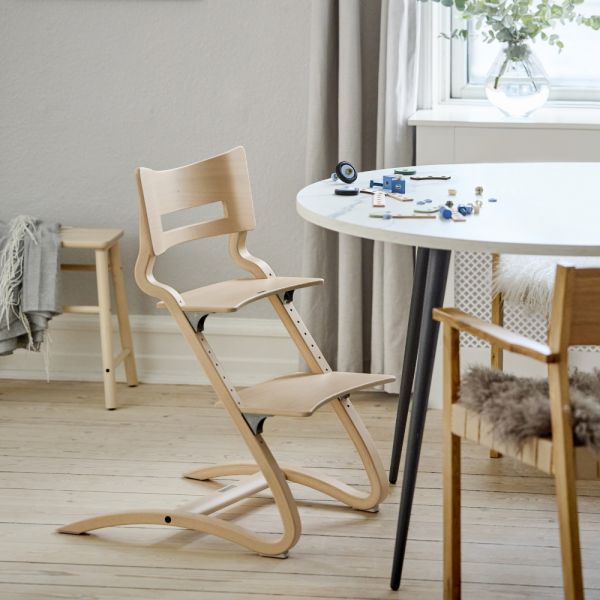Chaise haute évolutive naturel