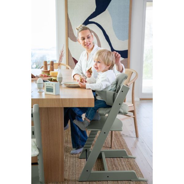 Chaise haute Tripp Trapp Vert glacier