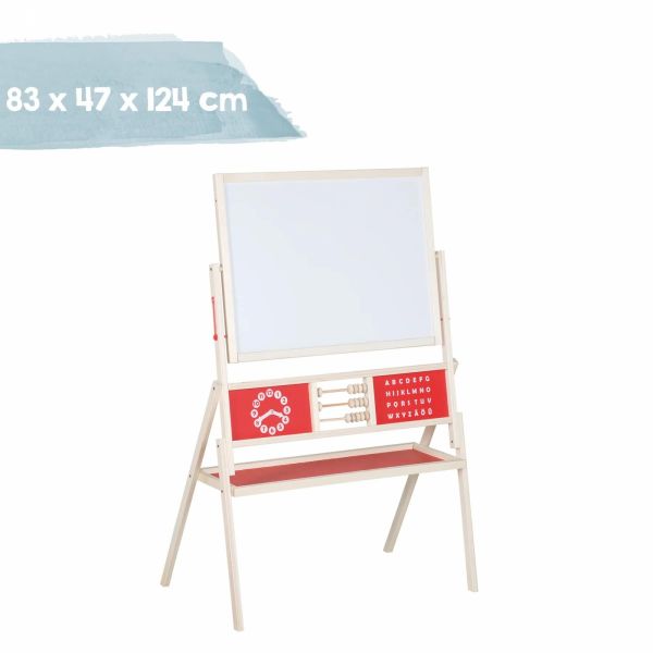 Tableau pivotant pour enfant bois naturel