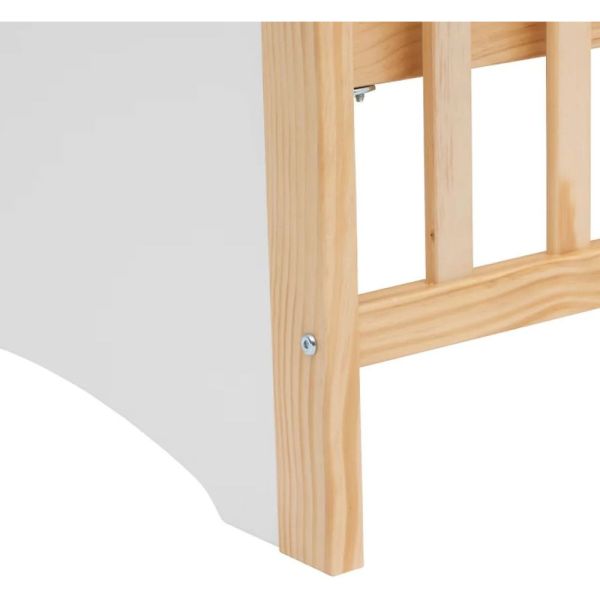 Chambre trio bébé lit 60x120cm , commode et armoire Kima