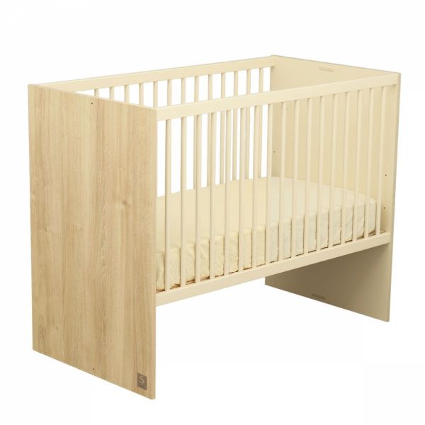 Chambre bébé trio lit 60x120cm transformable + commode 3 tiroirs + armoire Melinee