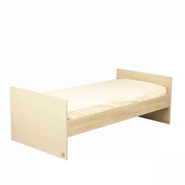 Chambre bébé trio lit 60x120cm transformable + commode 3 tiroirs + armoire Melinee