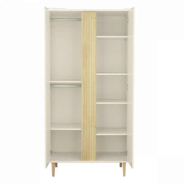 Chambre bébé trio lit little big bed + commode 3 tiroirs + armoire Paloma