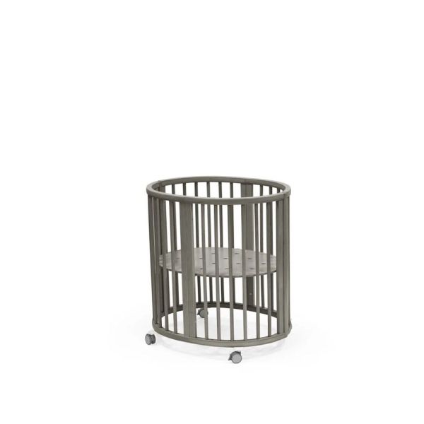 Chambre duo Berceau Sleepi + commode Sleepi + matelas - Hazy grey