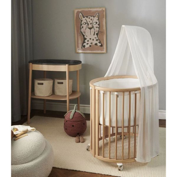Chambre duo Berceau Sleepi + commode Sleepi + matelas - Natural