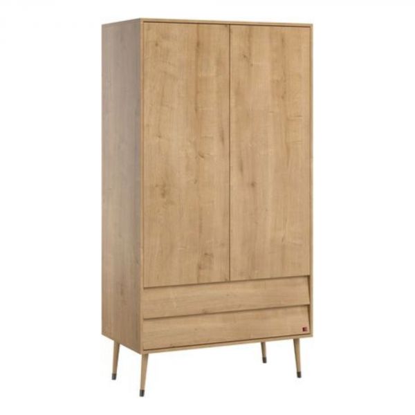 Chambre DUO Bosque New bois Lit 60x120 + Armoire