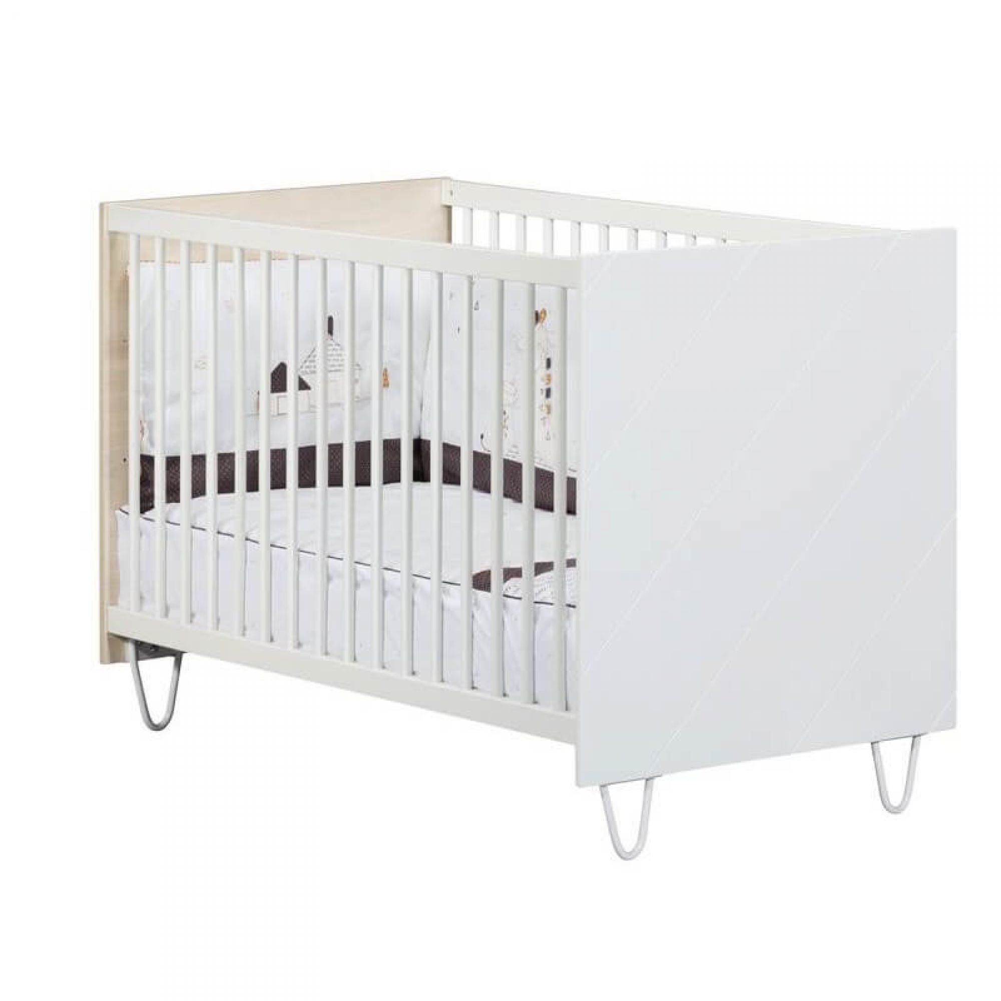 Sauthon Meubles Chambre Duo Lit 60x1 Cm Commode Happy Made In Bebe