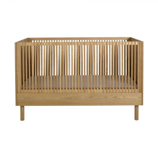 Chambre duo lit bébé 70x140 cm + commode avec plan à langer Hai No Ki