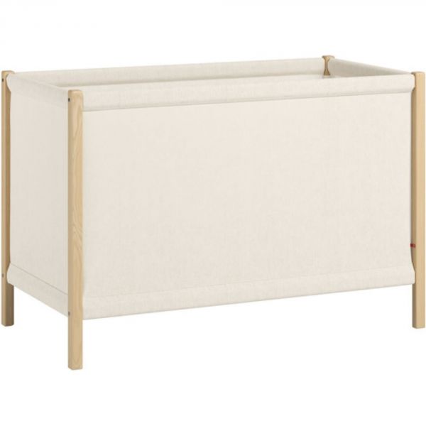Chambre duo lit 60x120 + commode Bois - Collection Tela
