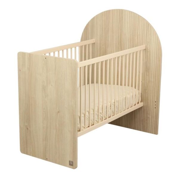 Chambre duo Arche lit transformable + commode/bureau Chêne