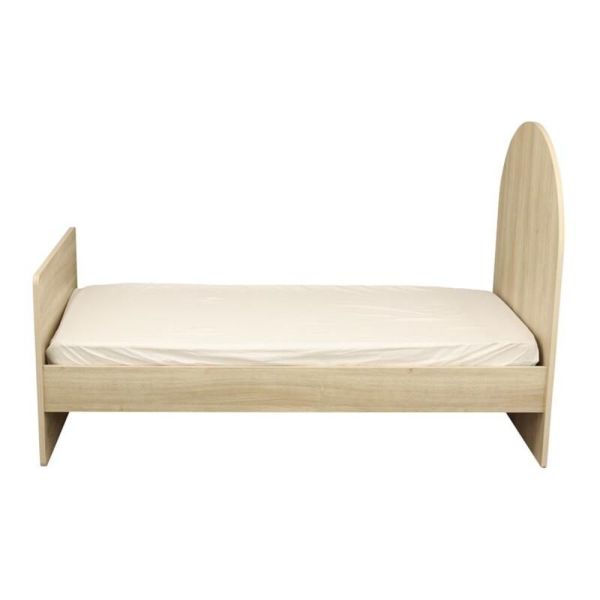 Chambre duo Arche lit transformable + commode/bureau Chêne