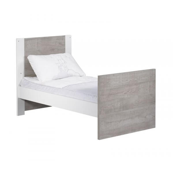 Chambre Duo Lit évolutif bébé Little Big Bed 70x140 cm + Commode Loft Bois