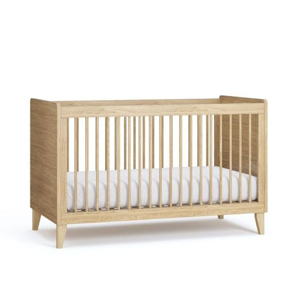 Chambre duo Muve Chêne Lit 70x140 cm + Commode