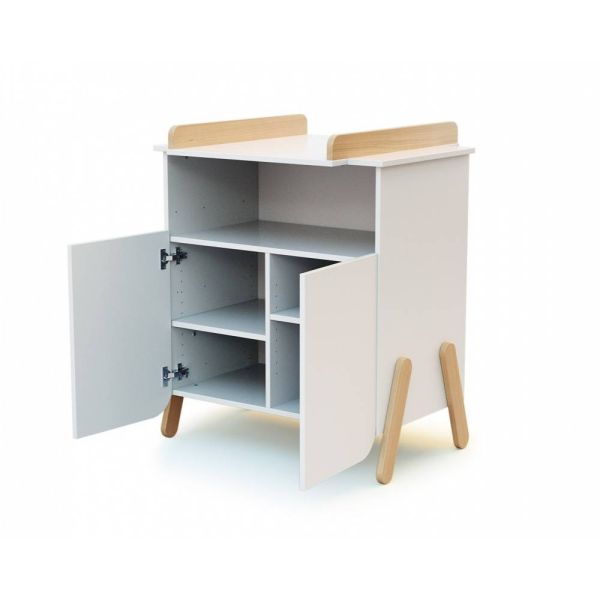 Chambre duo Pirate lit évolutif 70 x 140 cm + meuble à langer
