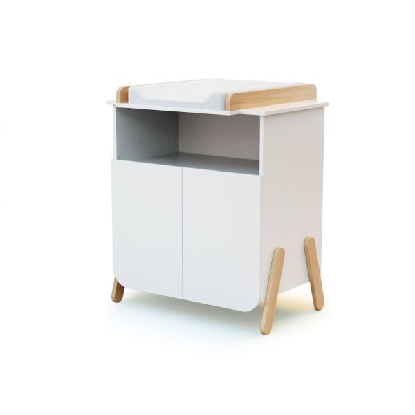 Chambre duo Pirate lit évolutif 70 x 140 cm + meuble à langer