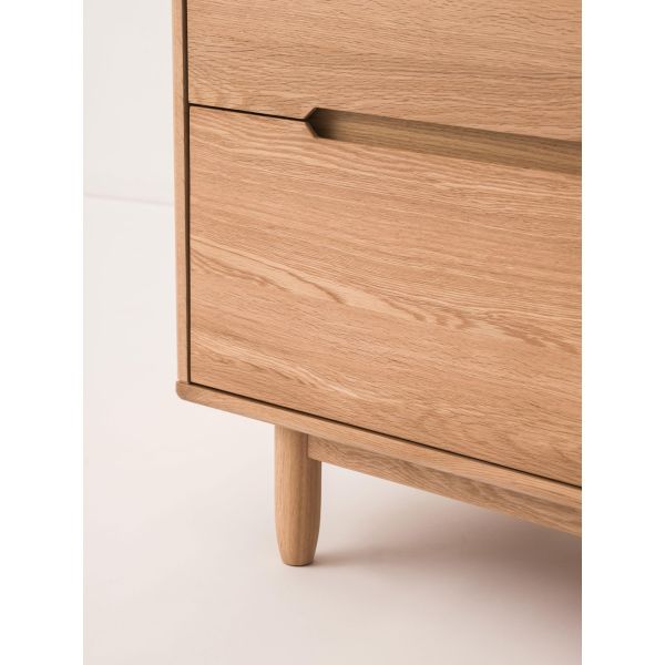 Chambre duo Lit évolutif 70x140 cm + Commode Pure
