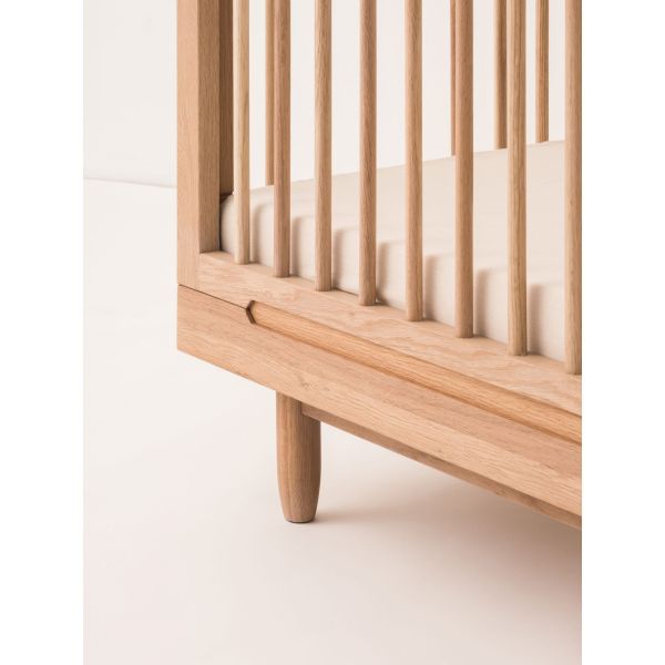 Chambre duo Lit évolutif 70x140 cm + Commode Pure