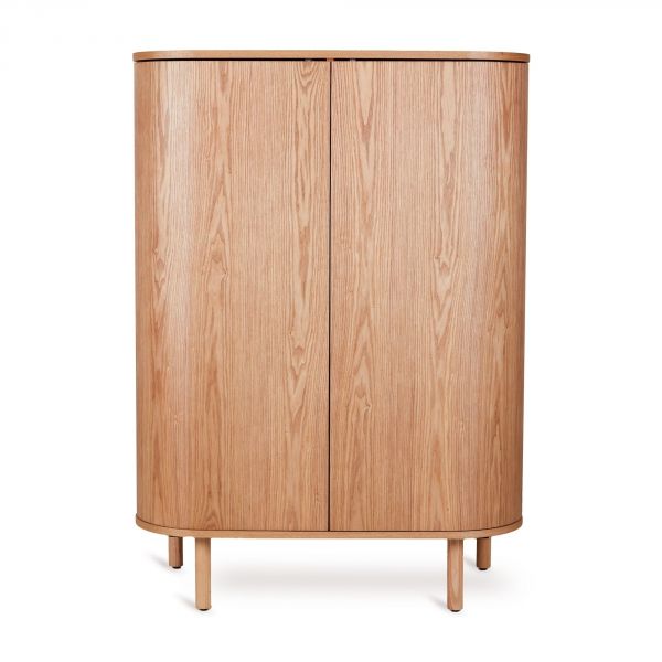 Chambre trio Lit bébé 110x70 cm Yume Natural Ash + Commode 2 portes Yume Naturel Ash Wood + Armoire 2 portes Yume Naturlal Ash