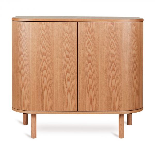 Chambre trio Lit bébé 70x140 cm évolutif en canapé Yume Natural ash + Commode 2 portes Yume Naturel Ash Wood avec plan à langer + Armoire 2 portes Yume Naturlal Ash