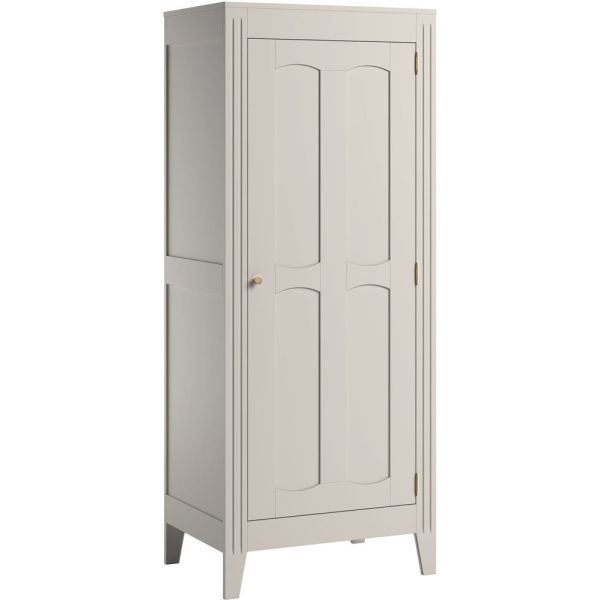 Chambre trio lit 70x140 + commode + armoire sable beige - Collection Milenne
