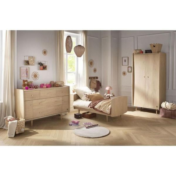 Chambre trio My Love 140*70 cm avec commode XXL