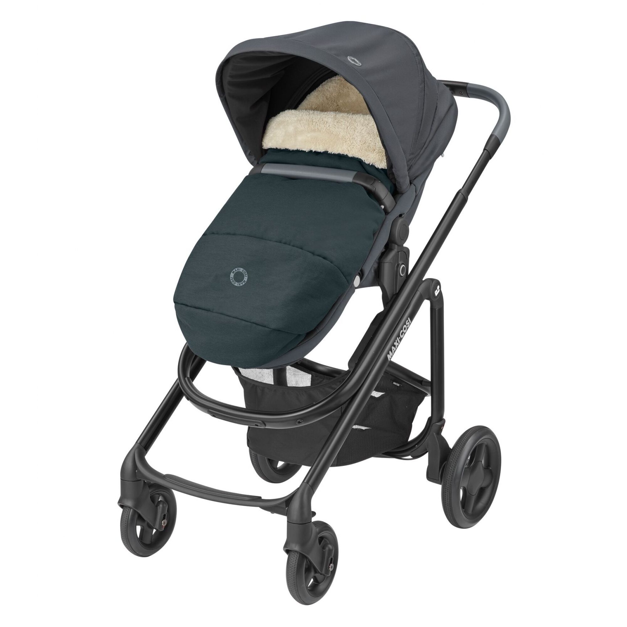 Chancelière 2 en 1 - Essential Graphite - Made in Bébé