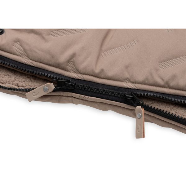 Chancelière hiver pour poussette Embossed Milky Coffee