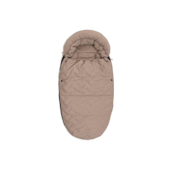 Chancelière hiver pour poussette Embossed Milky Coffee
