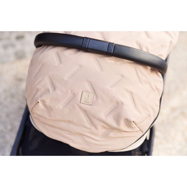 Chancelière hiver pour poussette Embossed Milky Coffee