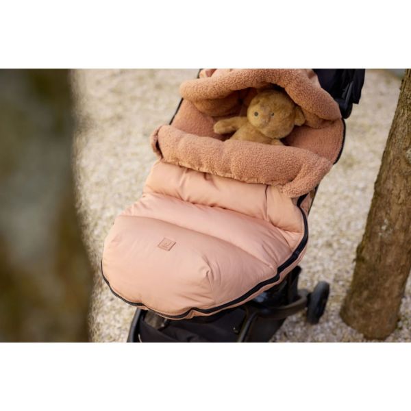 Chancelière hiver pour poussette Embossed Light terra