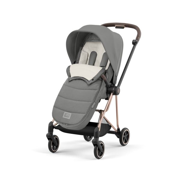 Chancelière poussette Platinum Mirage Grey