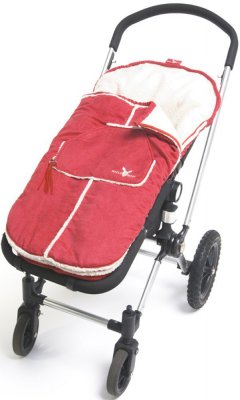 Chancelière  - Daim Microfibre - rouge