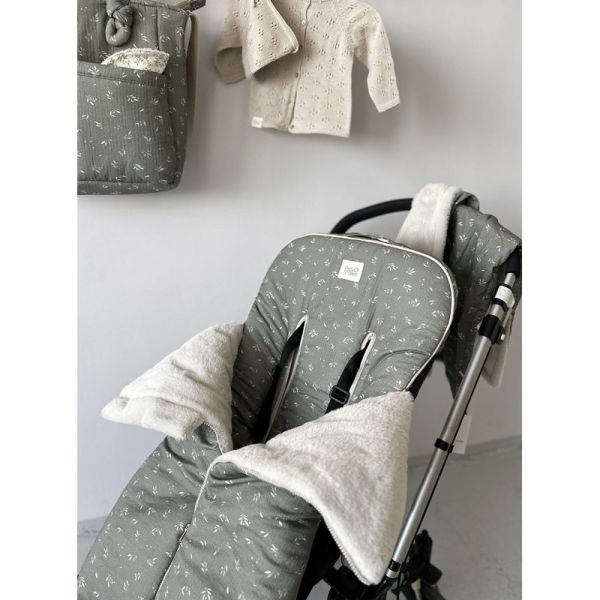 Chancelière poussette Polaire Misty woods