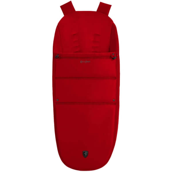 Chancelière poussette Ferrari Racing red