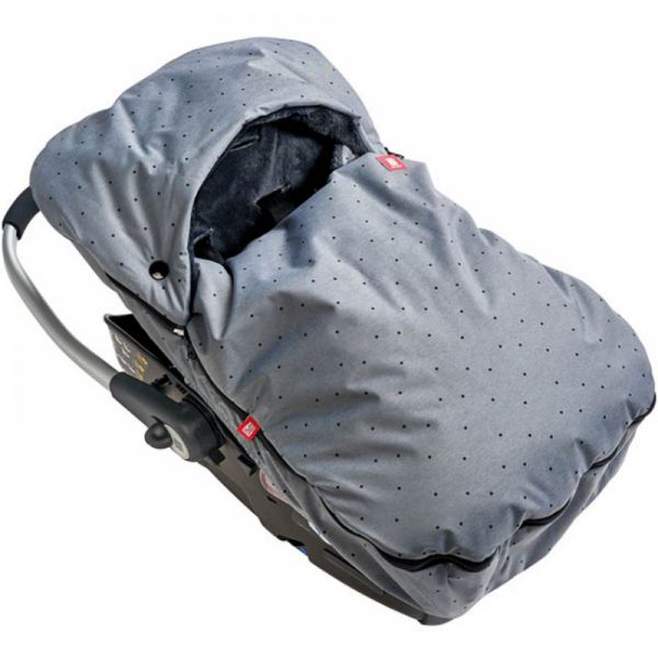 Bellochi Nid D'ange Bebe - Chanceliere Cosy Universelle - Couverture pour  Nacelle Poussette Landau Siège Auto - par ex. Maxi-Cosi Römer Cybex 