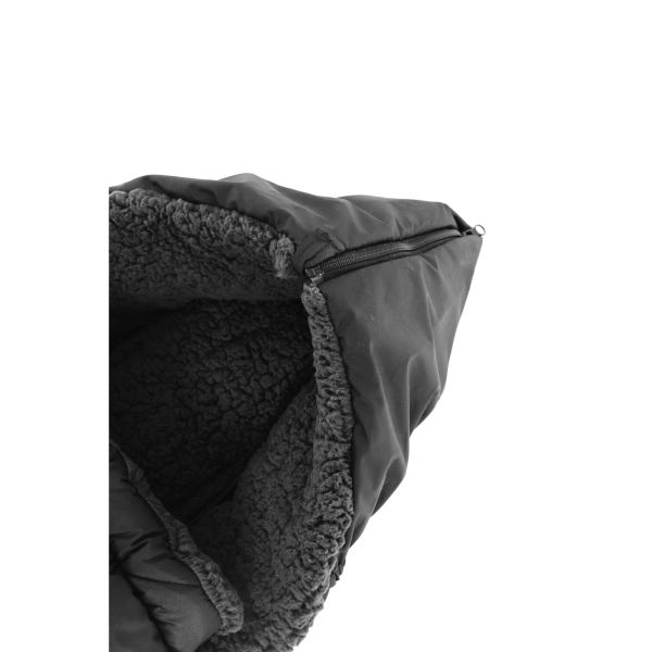 Chancelière pour poussette XL TOO - Noir mélangé