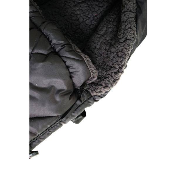 Chancelière pour poussette XL TOO - Noir mélangé