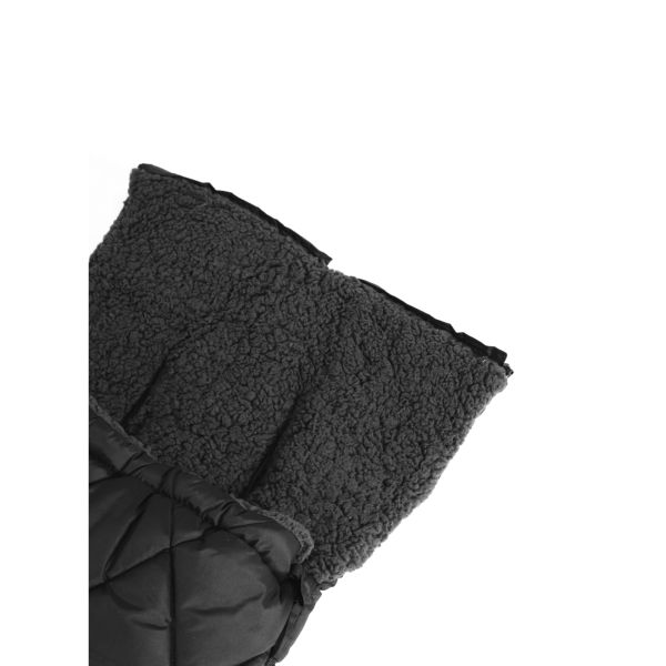 Chancelière pour poussette XL TOO - Noir mélangé