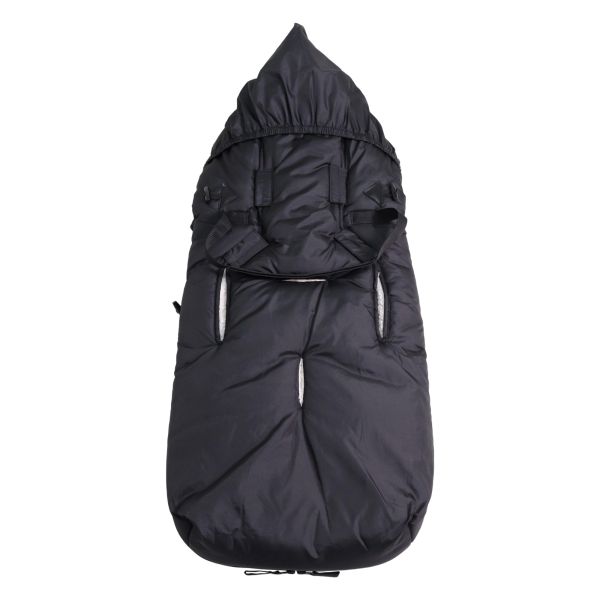 Chancelière pour poussette XL TOO - Noir/crème