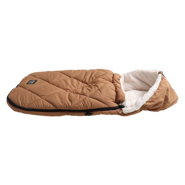 Chancelière pour poussette XL TOO - Caramel/crème